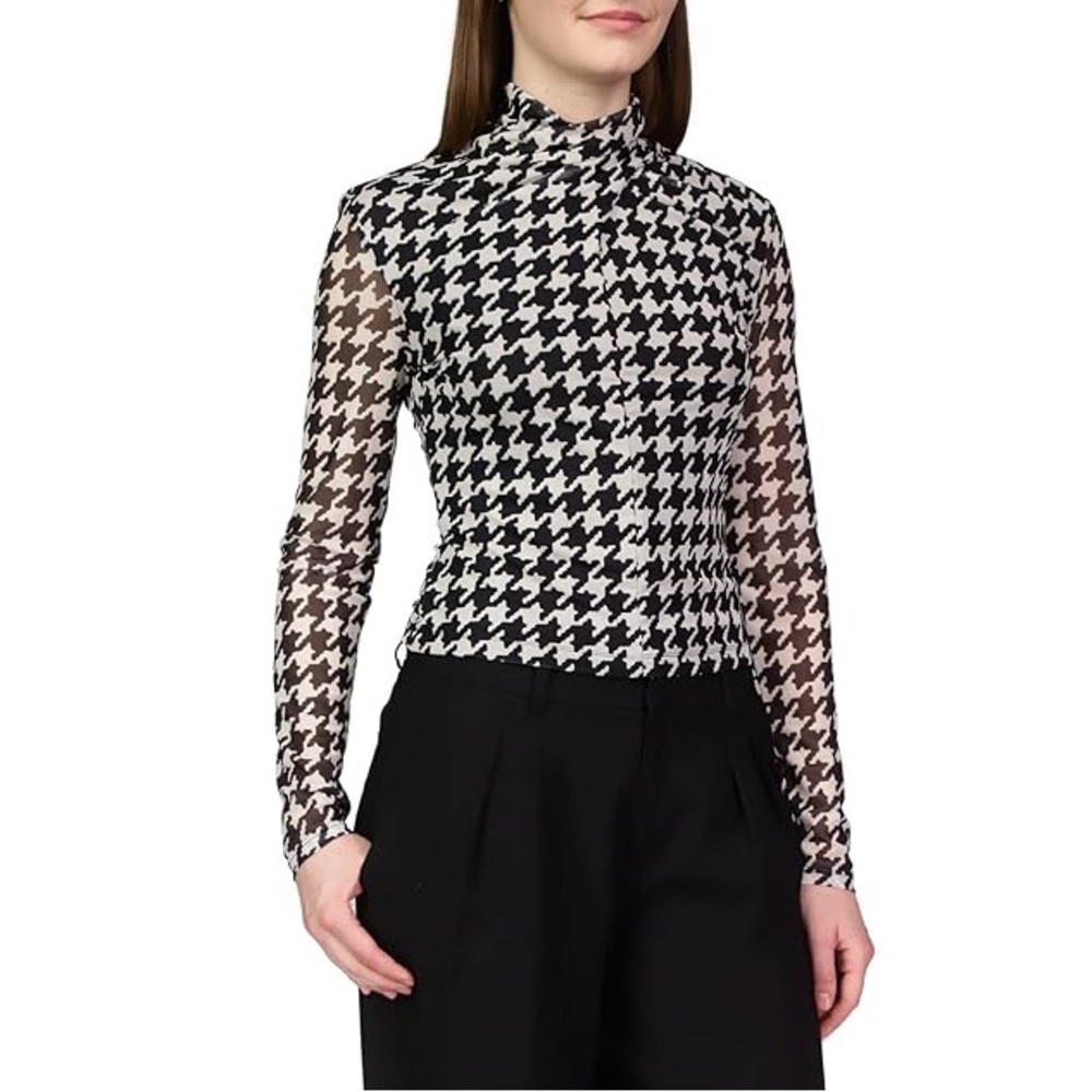Womens Sanctuary Make A Statment Mesh Top Size Small NWOT